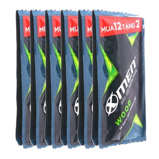 [ƯU ĐÃI] Combo 5 Dây Gội XMEN Wood hương nước hoa thơm lâu 14 gói