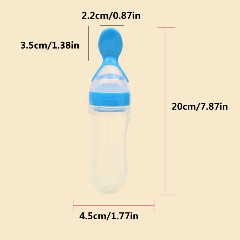 Muỗng Silicone Cho Bé Tập Ăn Uống