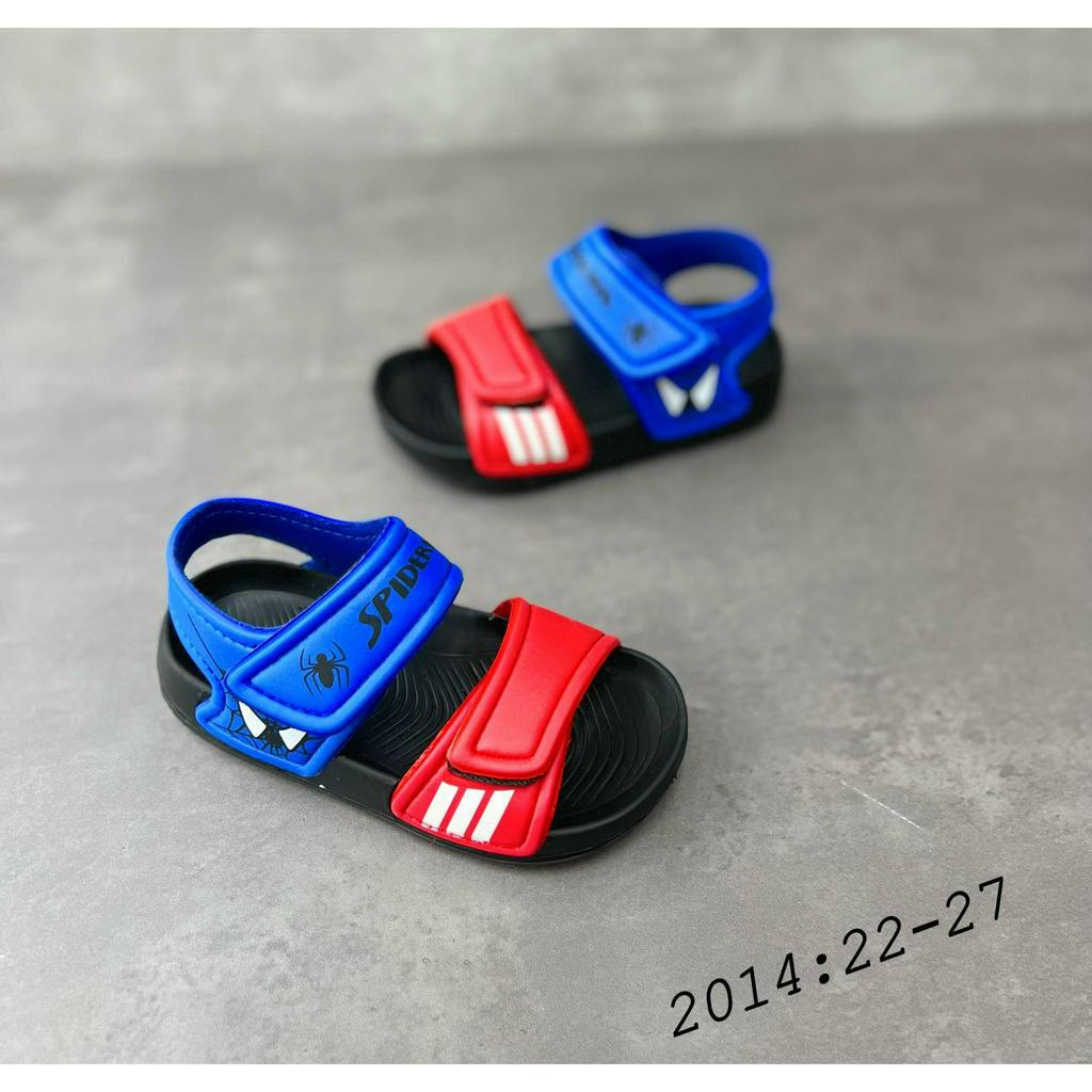 Sandal tập đi siêu nhân mẫu mới 2023 cho bé trai hàng cao cấp siêu nhẹ có chống trơn cho bé trai size 22-27