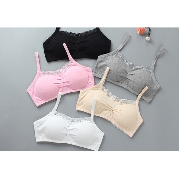 Bra / Áo Lá Học Sinh Cotton Cài Sau Thời Trang ( A041 ) Hàng Loại Đẹp