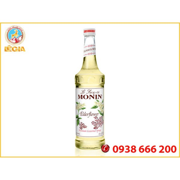 Siro Monin Hoa Cơm Cháy 700ml - Monin Elder Flower Syrup