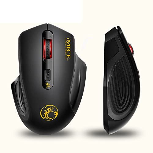 Chuột không dây Gaming IMICE G1800 1600 DPI, 10 triệu lần click, cảm giác cầm nắm thoải mái