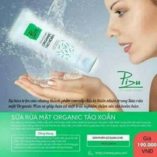 Sữa rửa mặt tảo xoắn