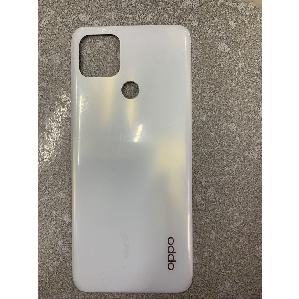 Nắp lưng oppo a15/a15s màu trắng