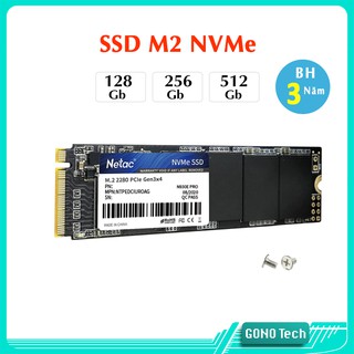 Ổ cứng SSD M2 NVMe Netac N930E PRO 128Gb 256Gb 512Gb M.2 2280 PCIe chính hãng