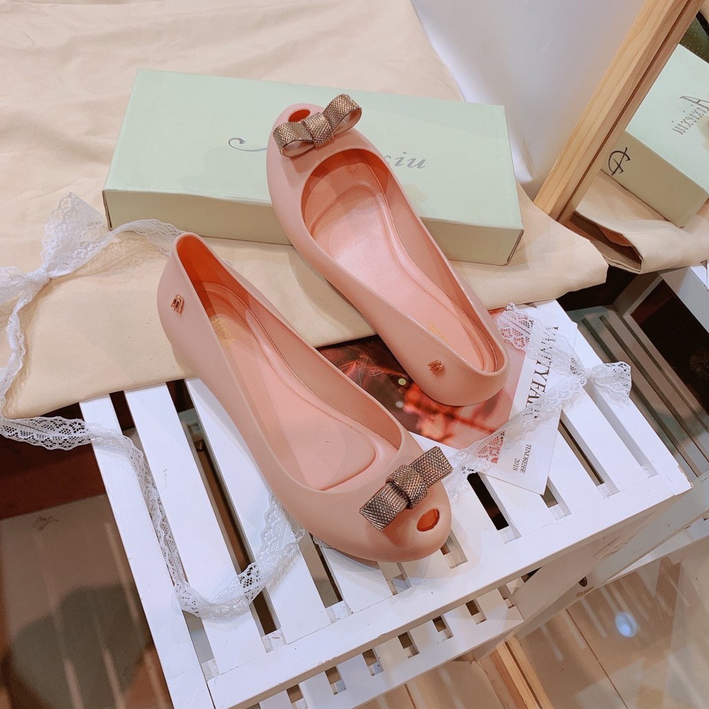 Giày bệt Melissaa màu hường | BigBuy360 - bigbuy360.vn