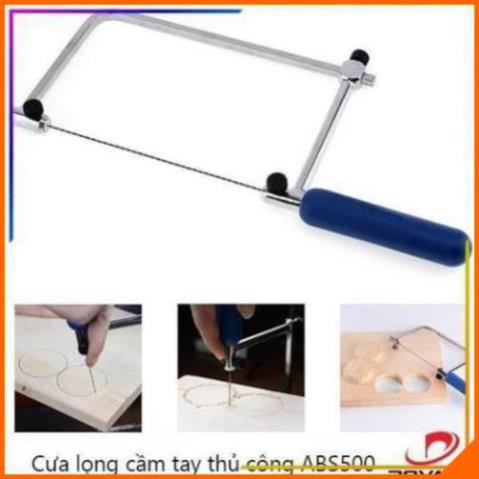 [Đại Hạ Giá] Cưa lọng cầm tay thủ công ABS500 - Thép không rỉ, 25cm x 11,5cm, Chiều dài lưỡi cưa 10cm