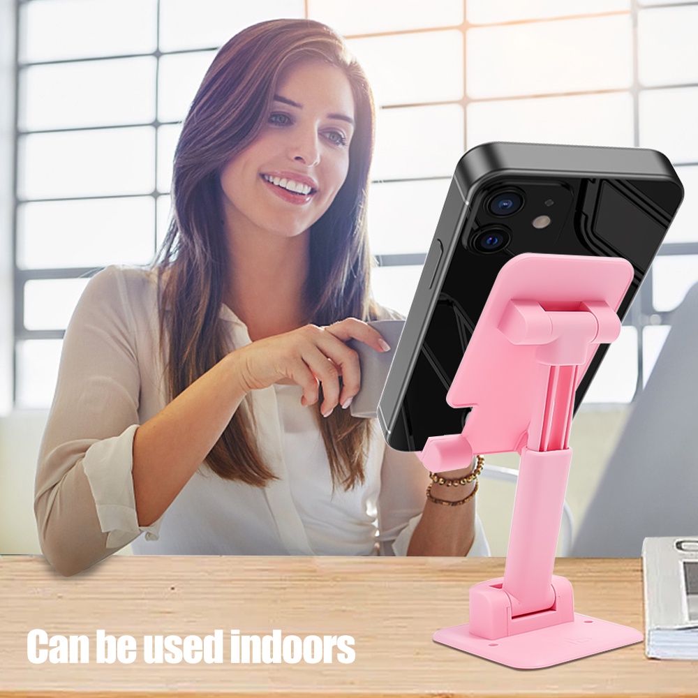 Giá Đỡ Điện Thoại Di Động Gắn Tường Có Thể Gập Lại Điều Chỉnh Được Cho Phòng Tắm / Nhà Bếp / Phát Sóng Trực Tiếp