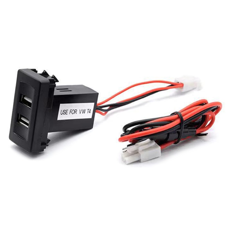 Tẩu Sạc Nhanh Mini 2.1A Cổng USB Kép Cho Volkswagen-T4-VW