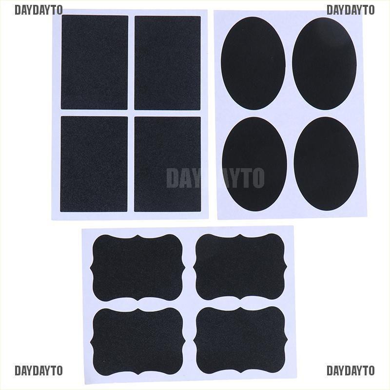 Set 36 Nhãn Dán Chai Lọ Có Thể Phân Hủy