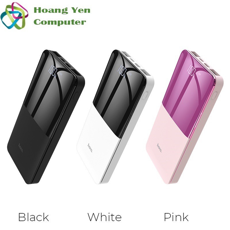 Sạc Dự Phòng Hoco J42 10000mAh Lõi Polymer 2 Cổng Sạc Vào, 2 Cổng Sạc Ra - BH 1 Năm - Hoàng Yến Computer