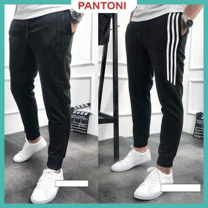 Quần thể thao nam nỉ cao cấp dày dặn 3 sọc kiểu dáng trẻ trung năng động(QNTT) | BigBuy360 - bigbuy360.vn