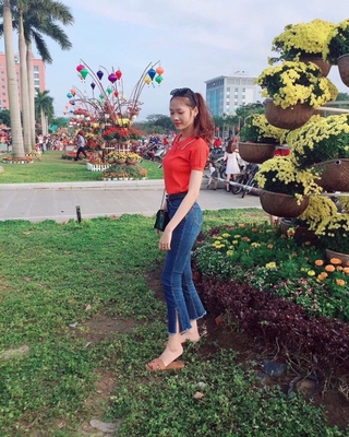 Jean ống loe VNXK