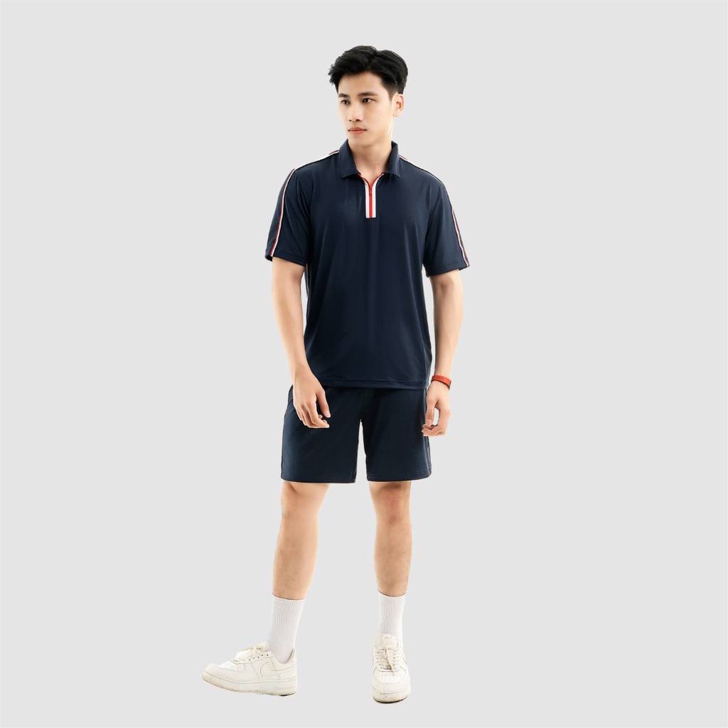 Quần đùi short thun ngắn nam CIZA phong cách thể thao cao cấp trẻ trung size S M L XL navy QSTR30