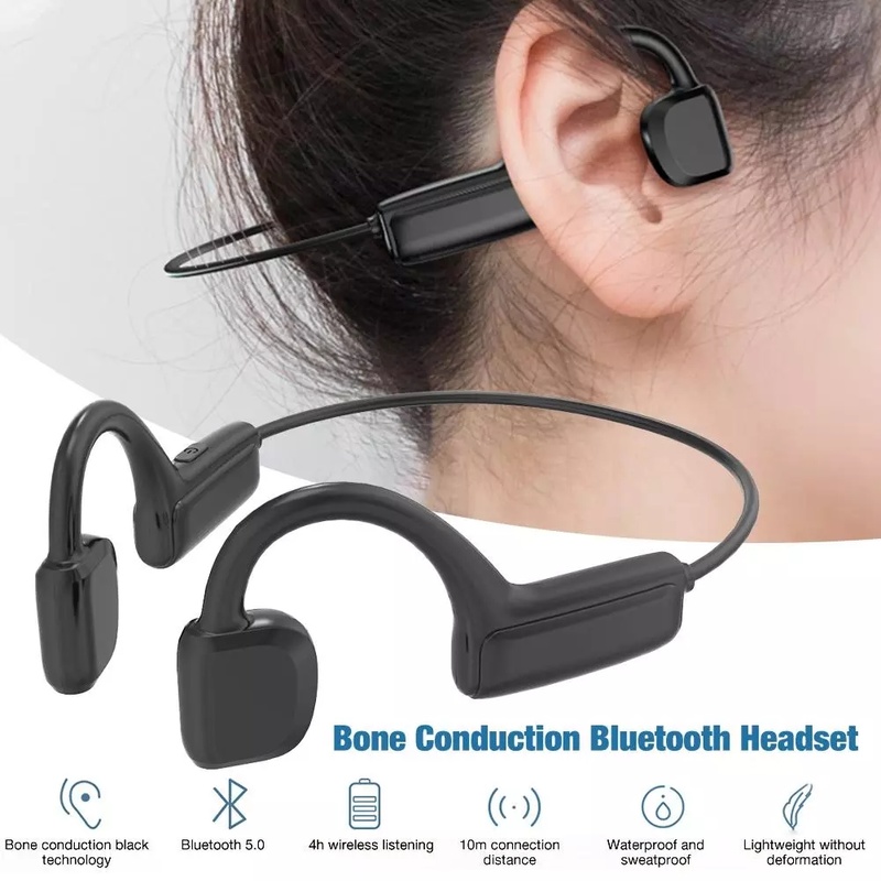 Tai Nghe G1 Bone Bluetooth 5.1 Bl 5.1 Chống Nước Có Nút Điều Chỉnh Âm Lượng