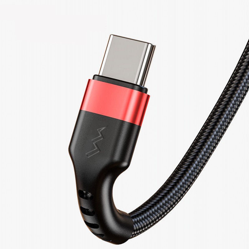 Dây Cáp Sạc Dữ Liệu Micro USB Type-c 6A Bằng Nylon Bện Bền Bỉ Tương Thích Với Tất Cả Các Dòng Điện Thoại Thông Minh