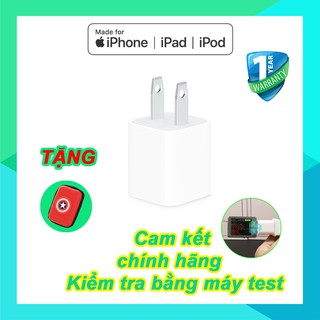 Củ Sạc Vuông Zin Bóc Máy XsMax - DÙNG CHUNG TẤT CẢ CÁC ĐỜI IPHONE - Cam kết zin bóc máy NEW 100%