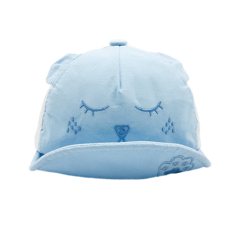 Mũ lưỡi trai chất Cotton hoạ tiết hoạt hình phong cách bóng chày cho bé