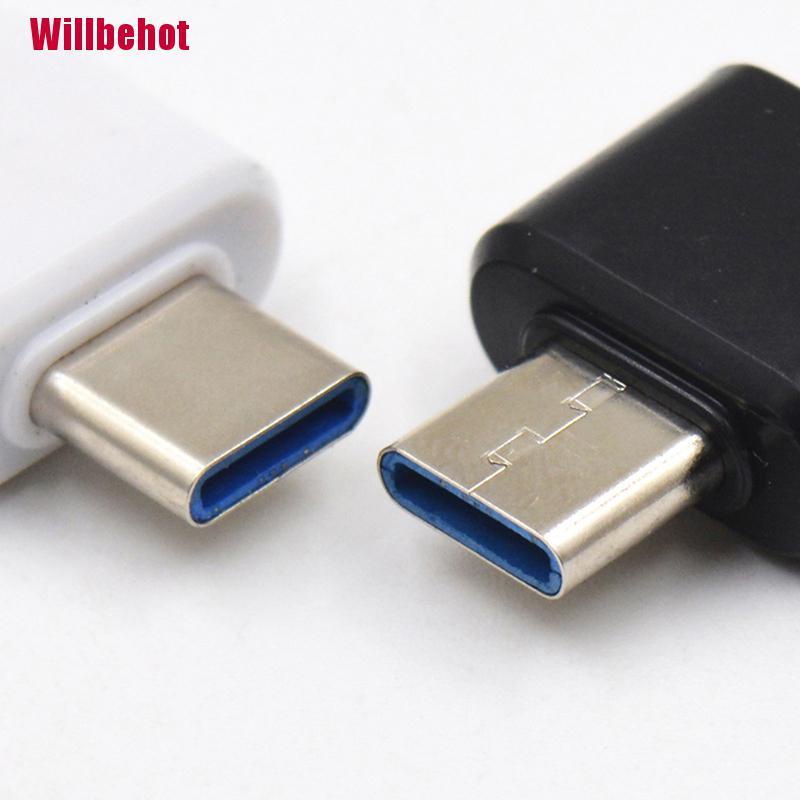 Bộ 2 Đầu Chuyển Đổi Otg Usb Type C Sang Usb 2.0