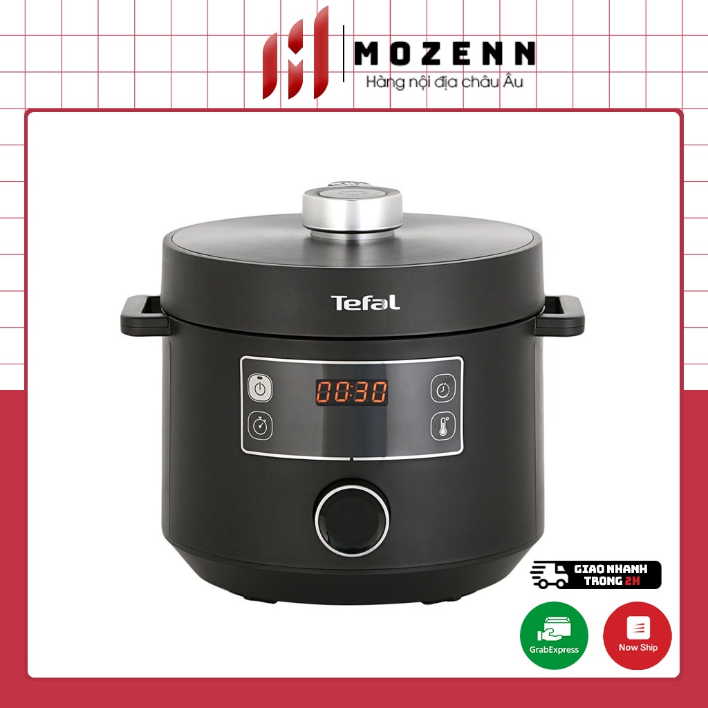 Nồi áp suất điện đa năng Tefal CY754830 Turbo Cuisine 5L 10 chức năng, hàng Đức chính hãng