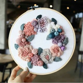 Set 10 hạt gỗ làm dụng cụ handmade