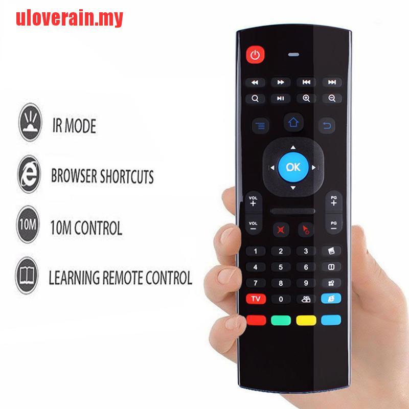 Điều Khiển Chuột Bay Mx3 Không Dây Cho Android Tv Box