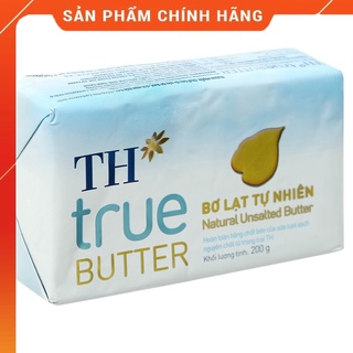 Bơ lạt tự nhiên th true butter 200g