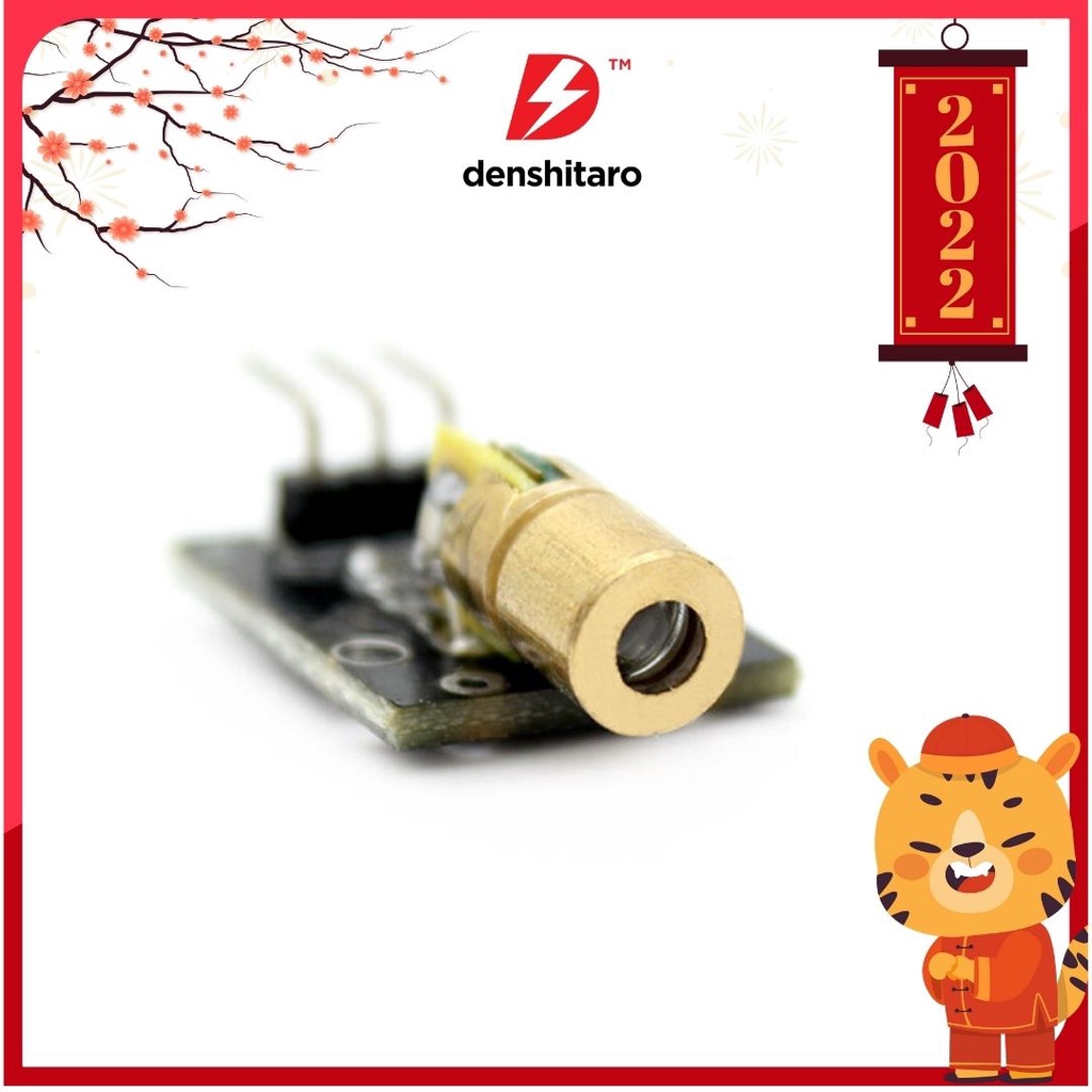 Denshitaro Module cảm biến lazer 5V KY-008 D00-198