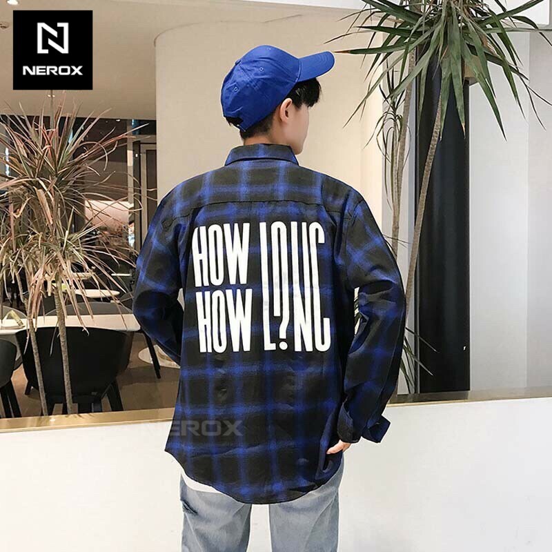 Áo khoác sơ mi caro NER - AKC - 310, áo sơ mi unisex – NEROX | BigBuy360 - bigbuy360.vn