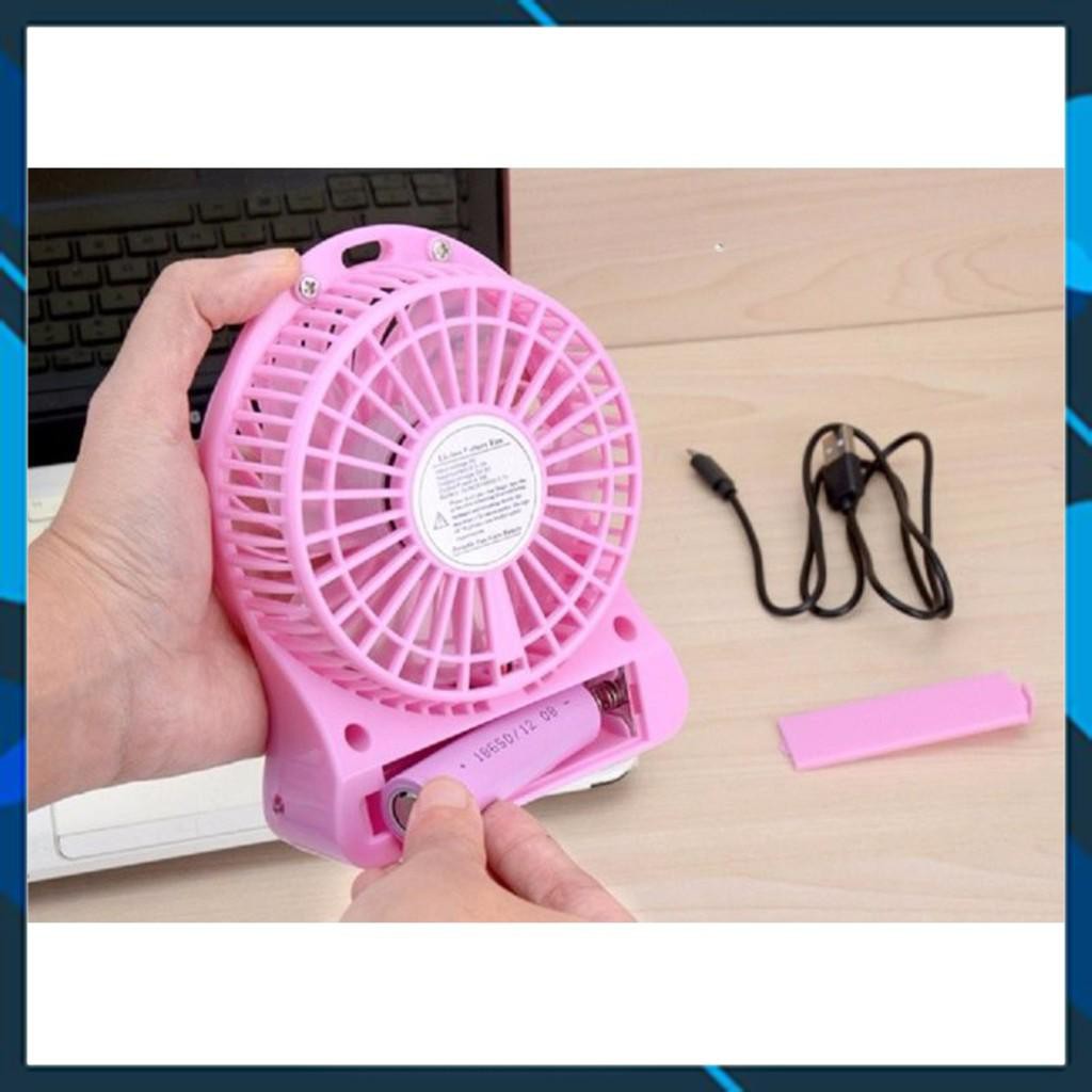 Quạt Sạc Điện Mini 3 Trong 1 S268 *Cao Cấp*