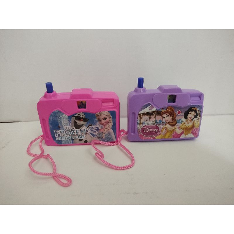 Máy chụp hình chụp ảnh mini hình công chúa Elsa Anna bạch tuyết cho bé gái