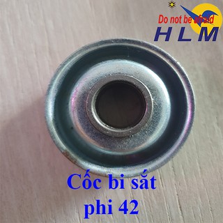Cốc bi sắt phi 42,Con lăn băng tải,Máy ép con lăn