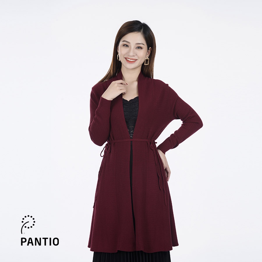 Áo len bo eo kiểu dáng suông FOL186- PANTIO