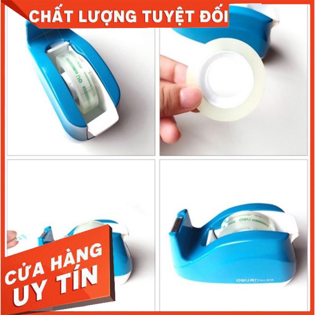 Cắt băng dính văn phòng Deli 808