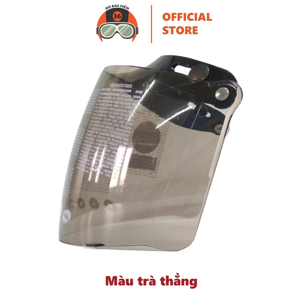 Kính Chắn Gió Mũ Bảo Hiểm SUNDA CA-105 gắn được cho tất cả các mũ ½ và ¾ trên thị trường - nhiều màu