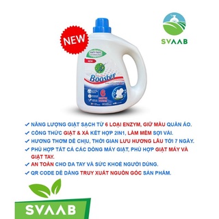 Nước giặt xả Booster can 3.7 kg