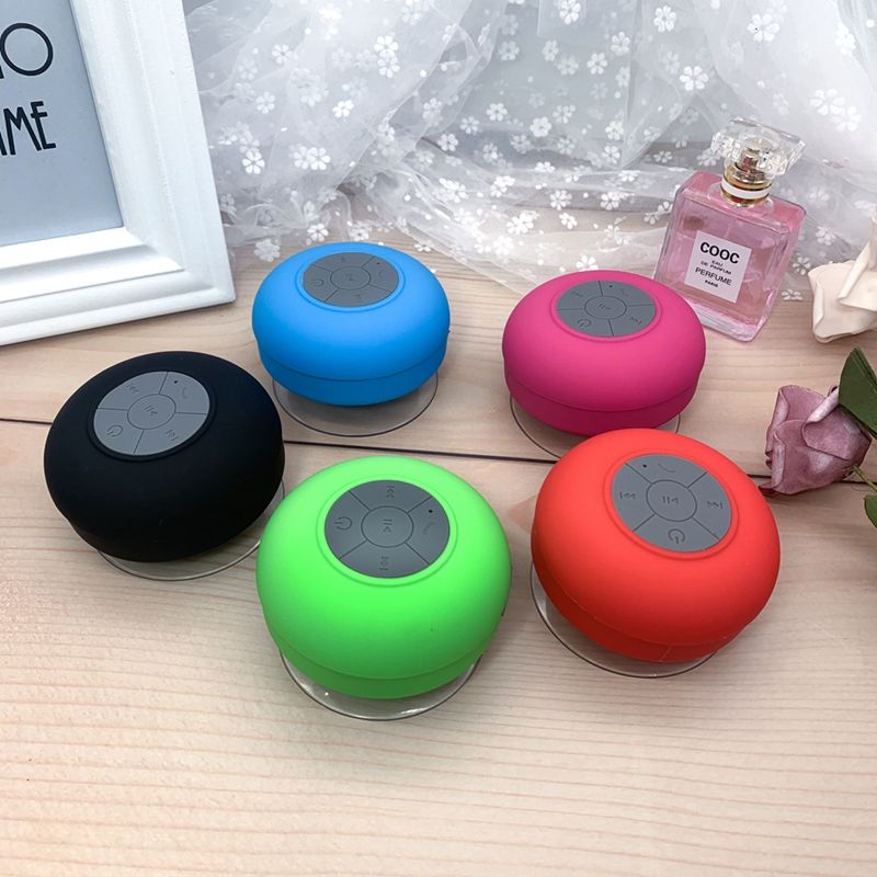 Loa Bluetooth Không Dây Nhỏ Gọn Chống Nước Có Đế Hút Chân Không