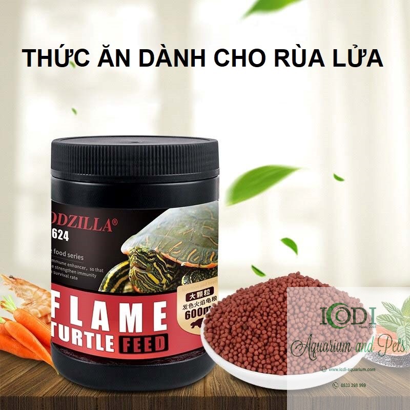 Thức ăn cho rùa lửa JONSANTY Flame Turtle Feed CST623