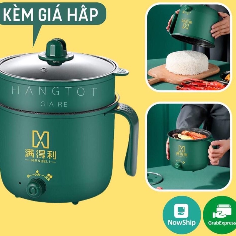 nồi lẩu đa năng  cao cấp..(tặng phích cắm đa năng)