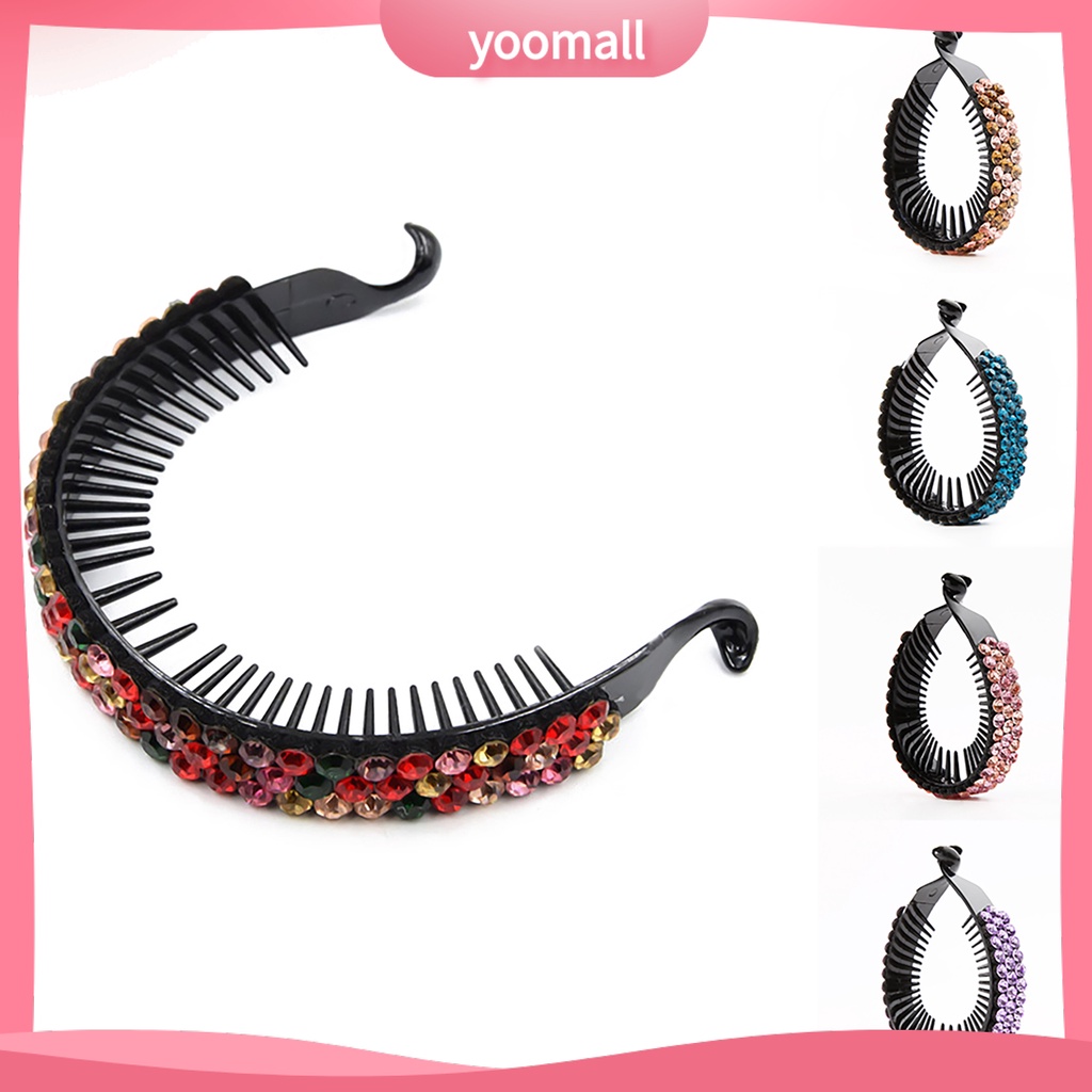 Kẹp tóc đính đá xinh xắn dành cho nữ