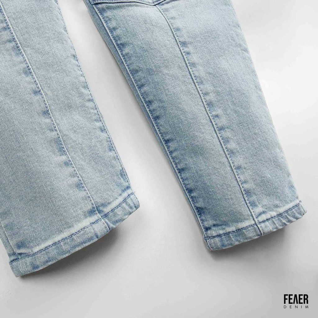 Quần Jeans nam FEAER 100% chất Jean bền bỉ, co dãn Skinny Biker Stacked  |new arrival 2021|