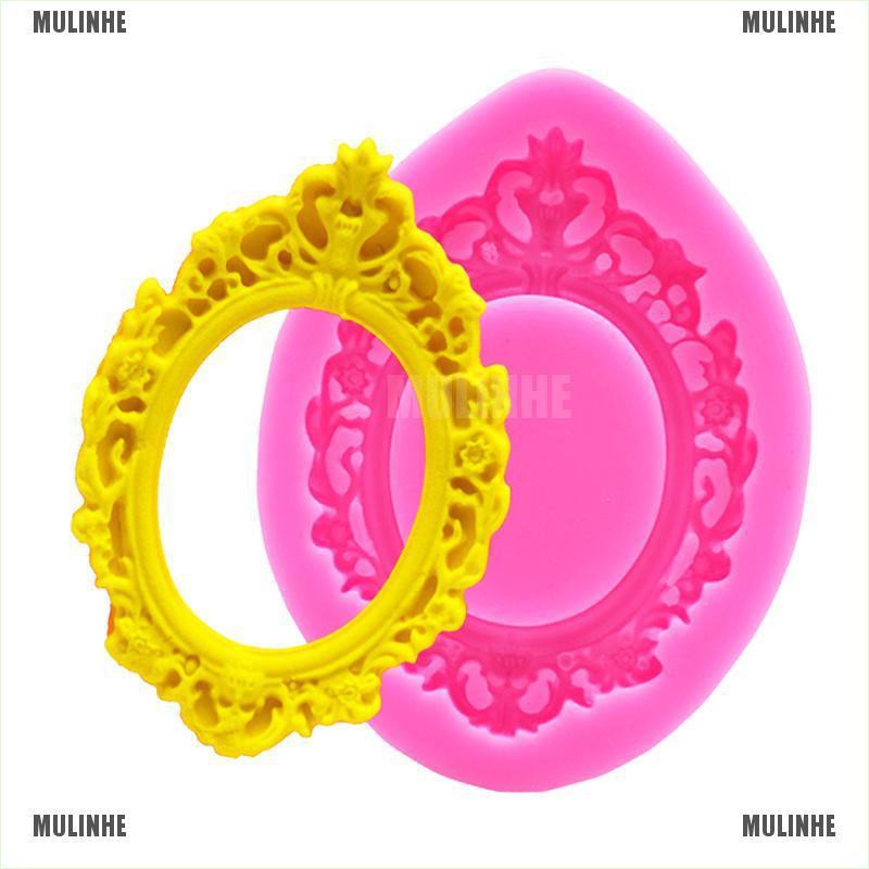 Khuôn Silicone Làm Bánh Tạo Hình Khung Ảnh 3D Độc Đáo Tiện Dụng