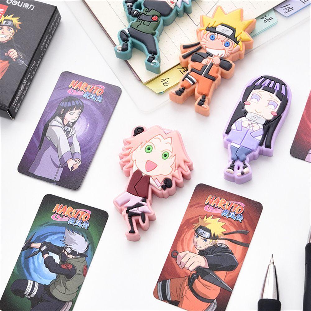 PEWANY Cục Tẩy Bút Chì Họa Tiết Naruto 3D Dành Cho Học Sinh