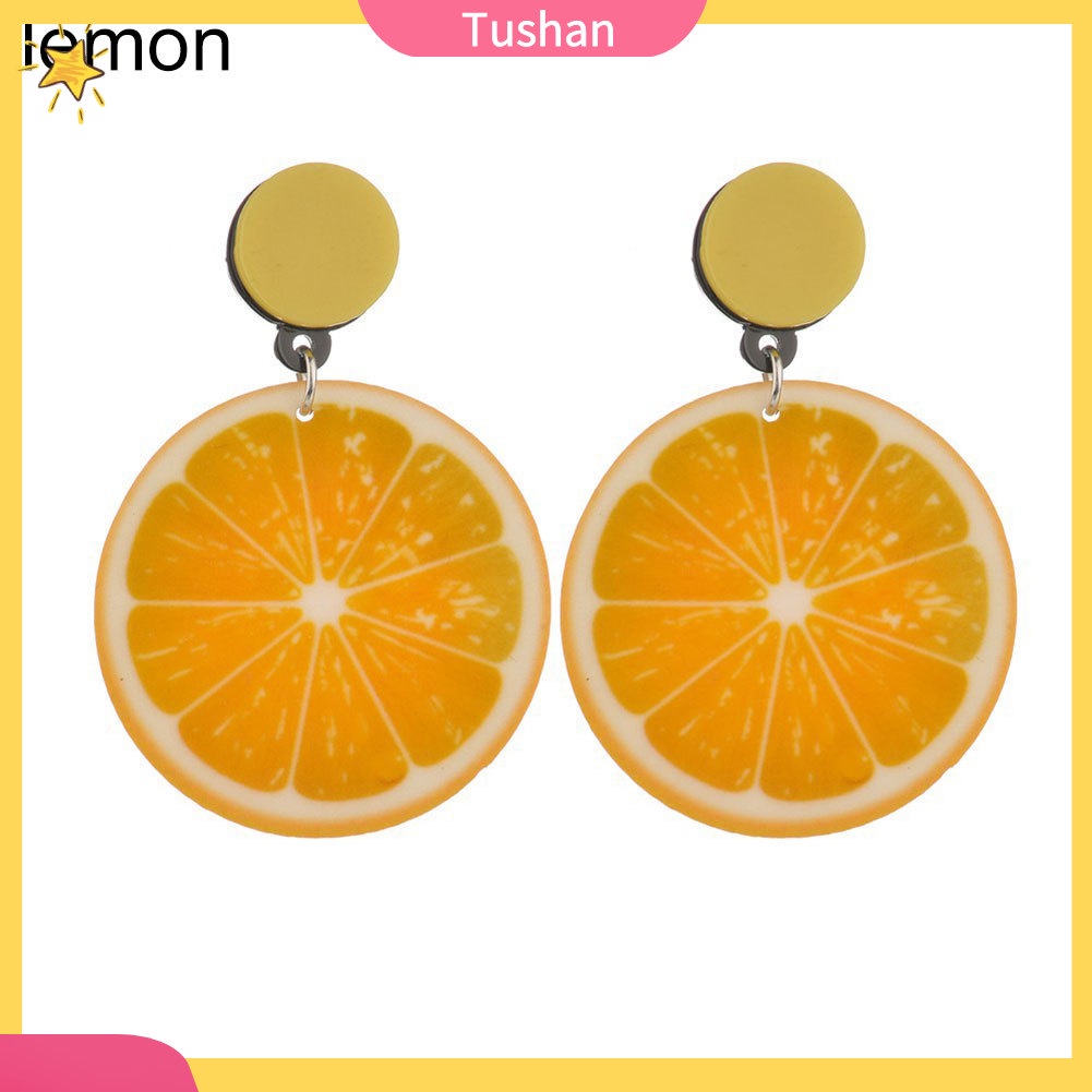 Khuyên Tai Hình Trái Cây Phong Cách Hàn Quốc Cho Nữ