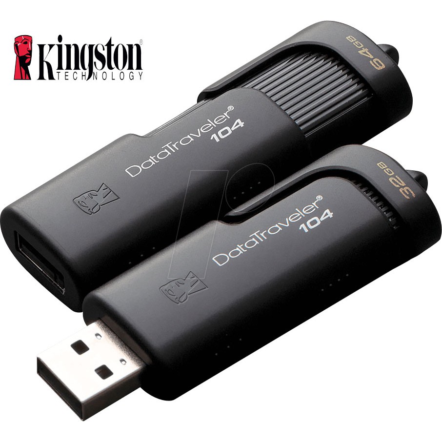 USB Kingston Data Traveler 104 32GB USB 2.0 | BigBuy360 - bigbuy360.vn