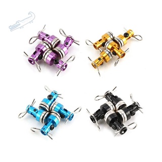 4Pcs Magnetic Invisible Body Post Mount Contact Shell Column + Clips for 1/10 RC Drift Car Traxxas HSP Sakura Redcat,Black