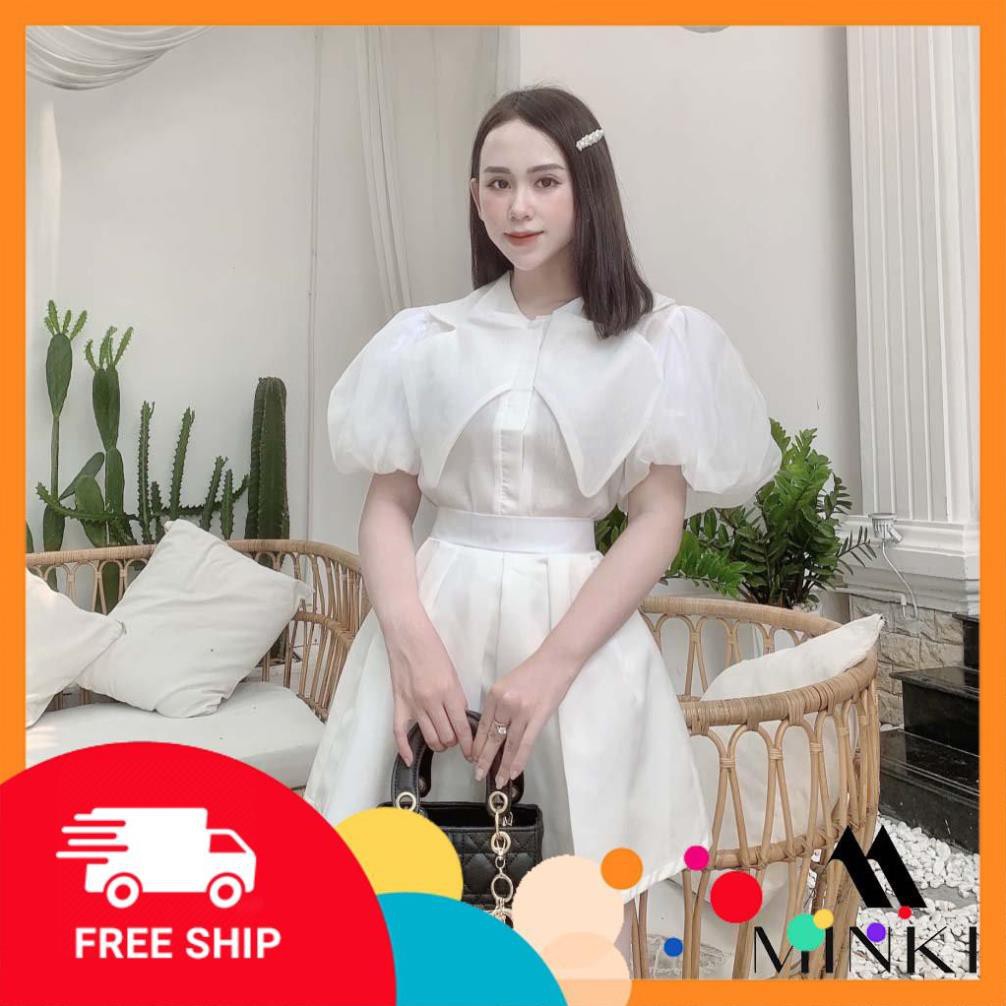 [SALE_MẠNH_50%] [ HÀNG THIẾT KẾ] SET ÁO CỔ NHỌN VÀ CHÂN VÁY XẾP LY - CHẤT LIỆU TƠ CAO CẤP - MÀU HỒNG [SIÊU PHẨM] | BigBuy360 - bigbuy360.vn