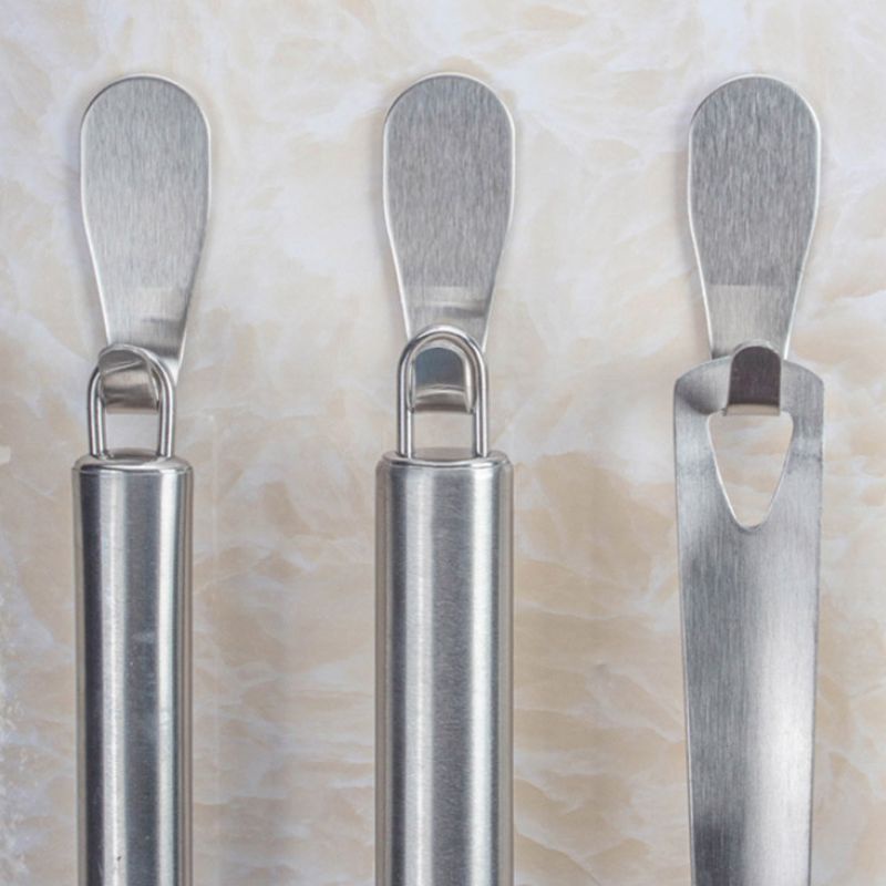 Móc Treo Khăn Bằng Thép Không Gỉ Siêu Dính Tường Cho Nhà Bếp