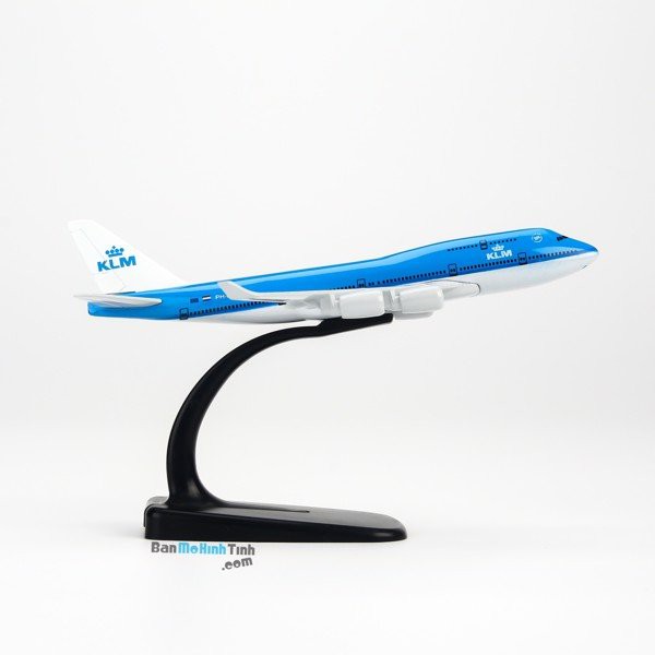 [Mã TOYJAN hoàn 20K xu đơn 50K] Mô hình máy bay KLM Royal Dutch Airlines Boeing B747 16cm Everfly