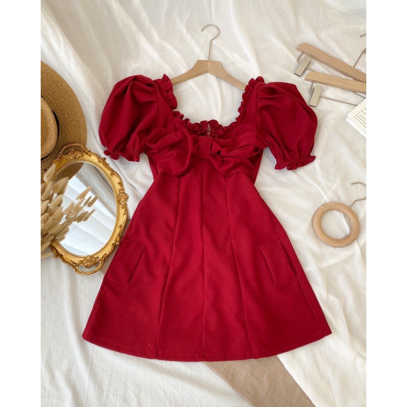 [ SIÊU SALE 4.4] VÁY TAY BỒNG CỔ NƠ | BigBuy360 - bigbuy360.vn